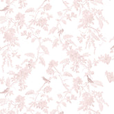 Papel Toile Pássaros rosa